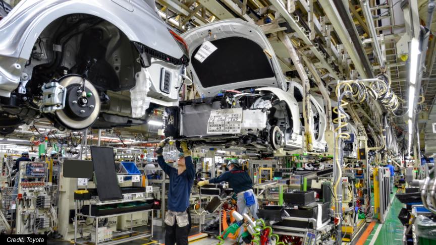 Toyota Announces Quarterly Revenue and Sales Increases