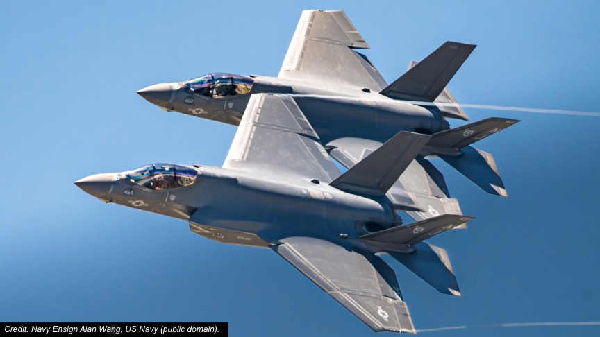 Navy F-35C Stealth Fighter Crashes in California